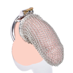 New gauze cage metal chastity  Cage soft armor for men stainless steel penis locks for multiple sizes