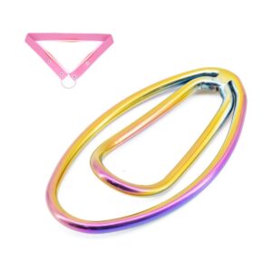 Metal Chastity Cage Male Sex Toys Chastity Clips with Belt Chastity Device for Exercising a Man's Penis Breathable Lightweight Stainless Steel Cock Cages Colorful